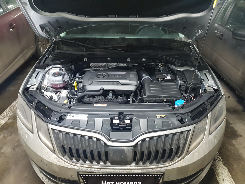 Skoda Octavia a7 1.4 под капотом