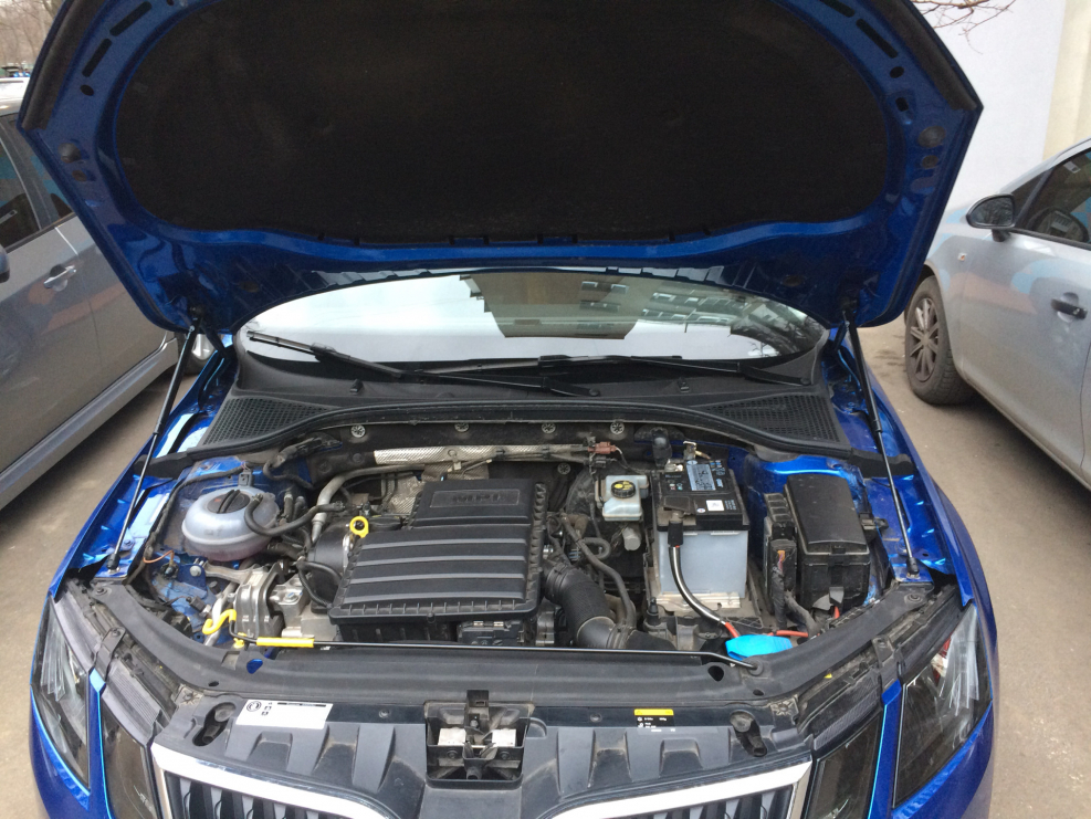 Skoda Octavia a7 1.4 под капотом