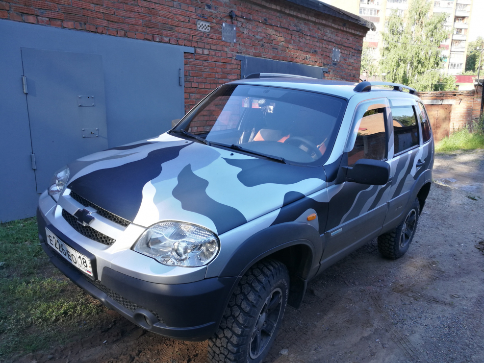 Chevrolet Niva камуфляж