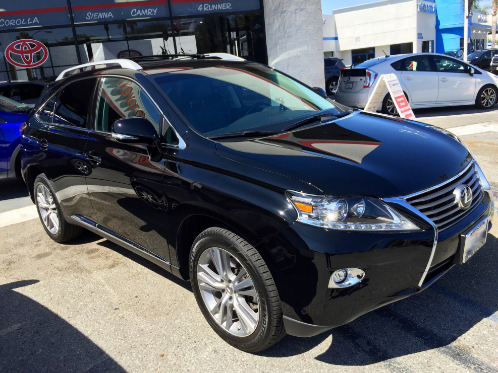 Lexus rx350 2015 черный