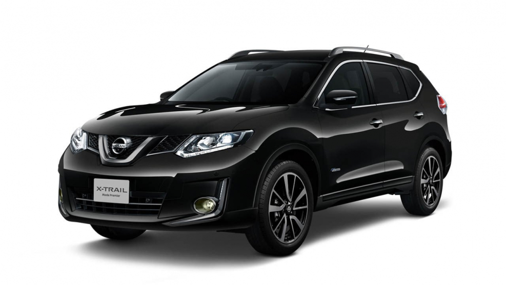 Nissan x-Trail t32 черный