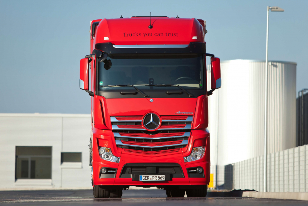 Mercedes Benz Actros Euro 6