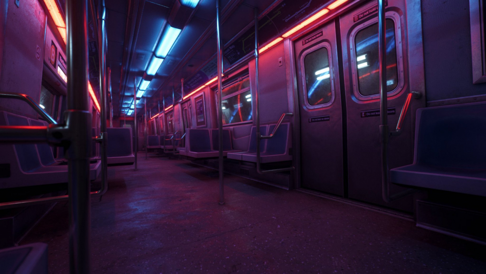 Киберпанк 2077 метро