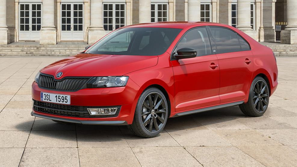 Skoda Rapid Tuning оптика