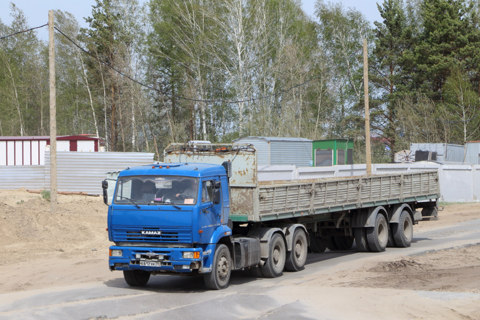 КАМАЗ 65114 шаланда