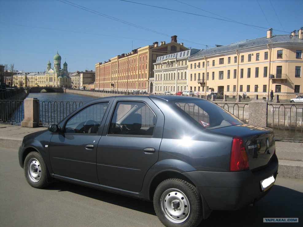 Renault Logan II Рестайлинг бежевый