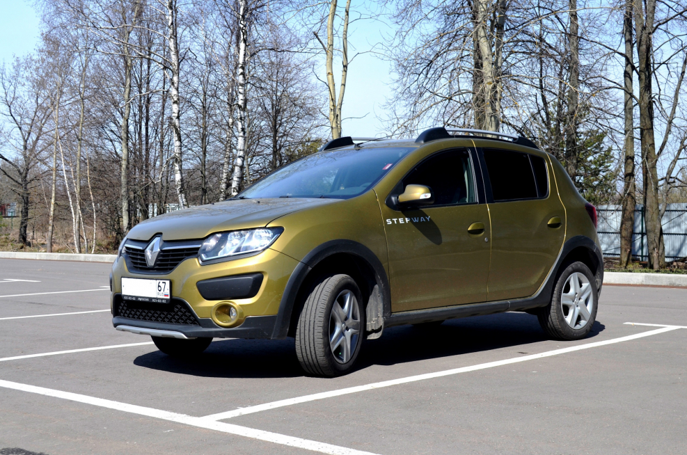 Renault Sandero Stepway, 2017 бежевый