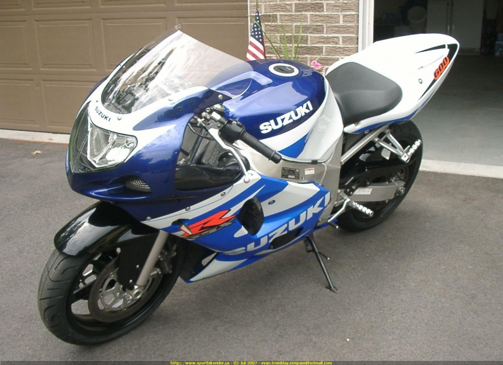 Сузуки gsx600r 2001
