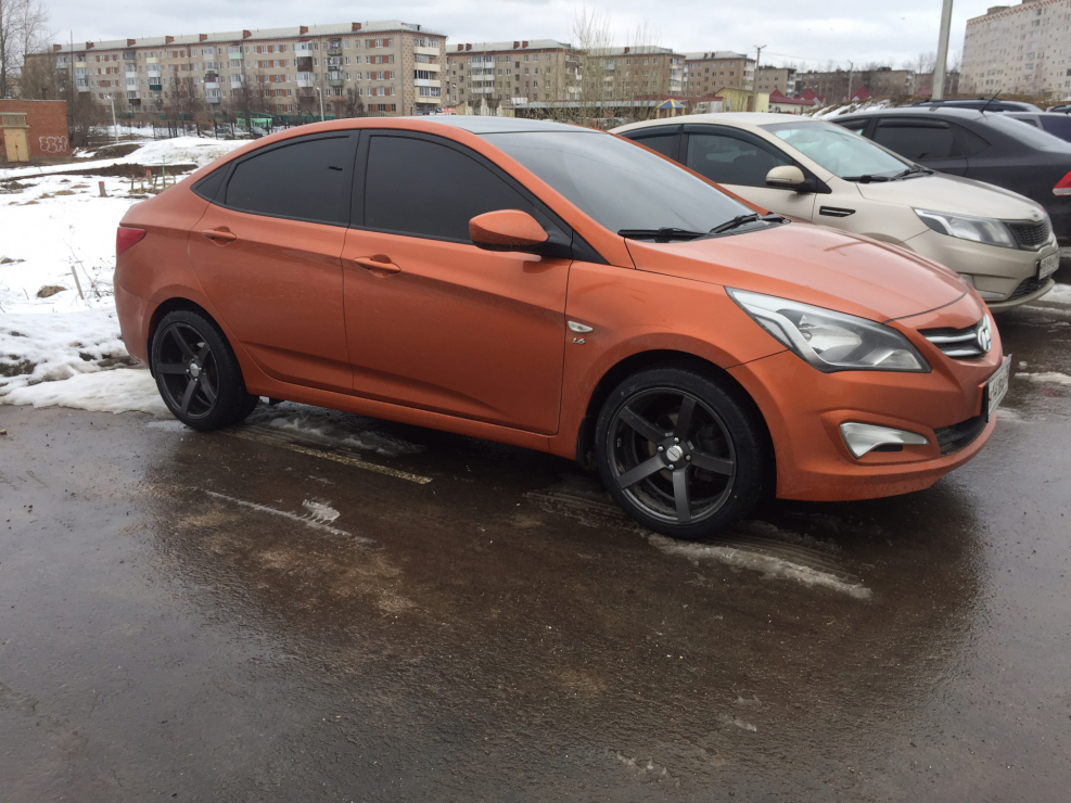 Hyundai Solaris 2015 диски