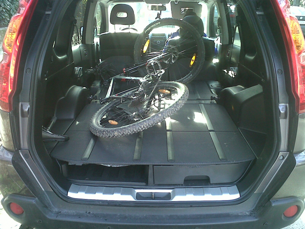 X Trail t31 багажник
