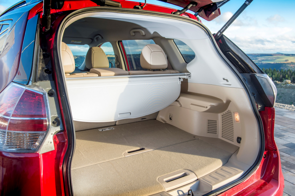 Nissan x-Trail 2017 багажник