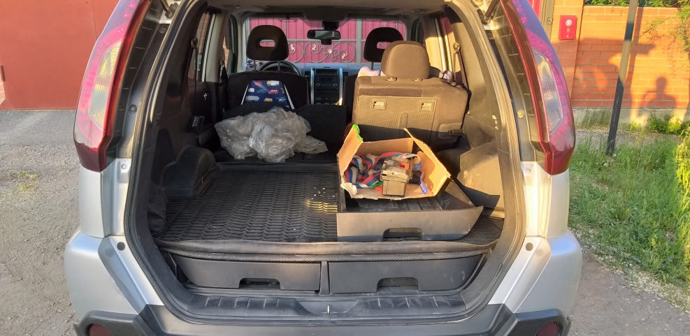 Nissan x-Trail 2006 багажник