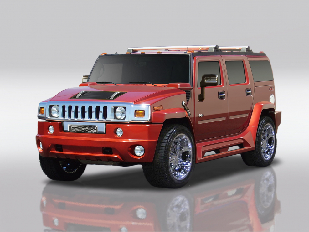 Hummer h2 2006 6 колесный