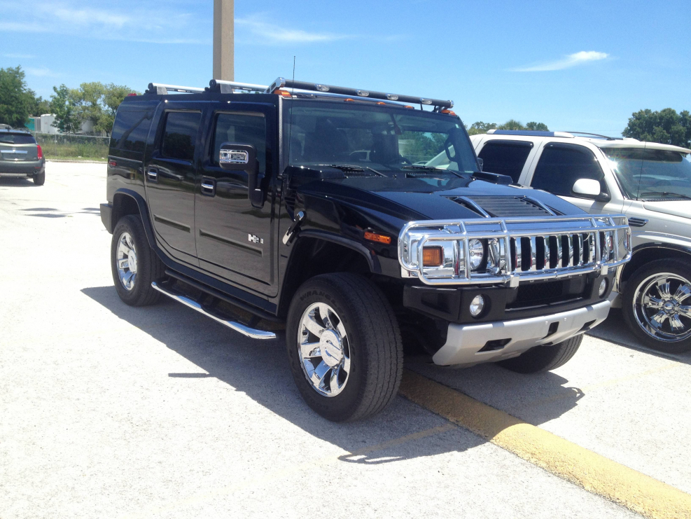 Hummer h2 Red