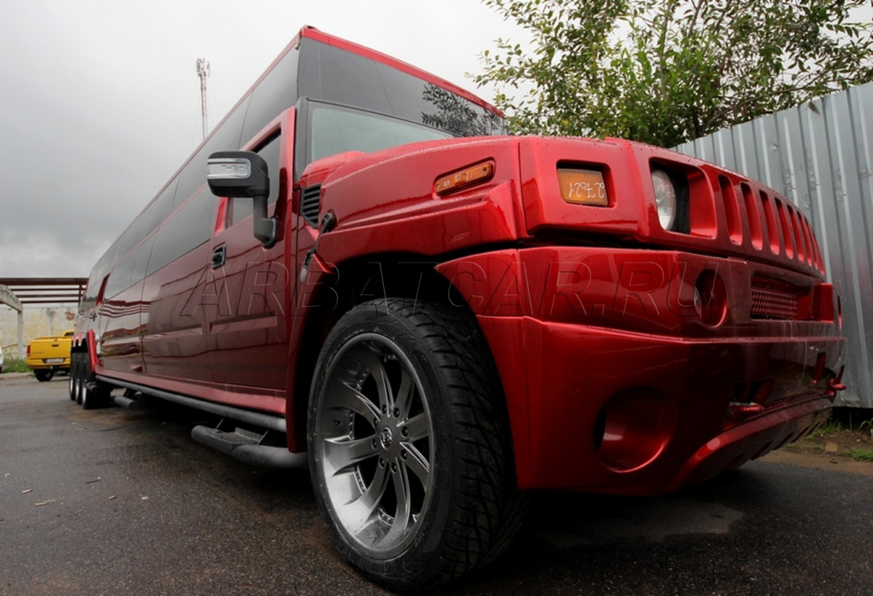 Hummer h2 SUV Red