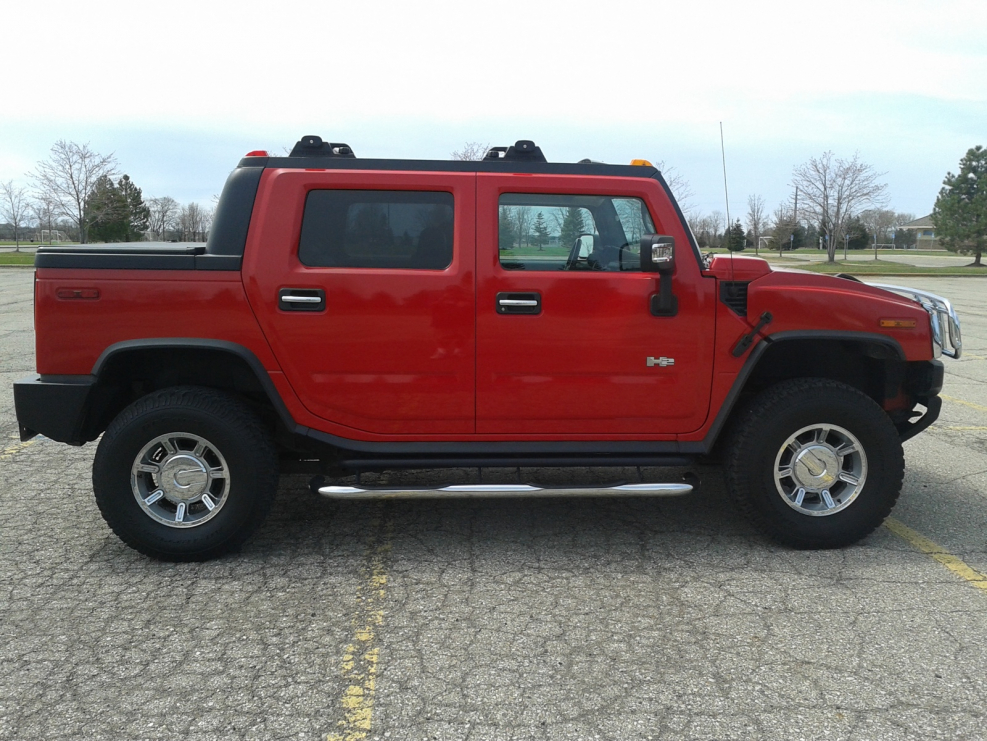 Hummer h3 Red