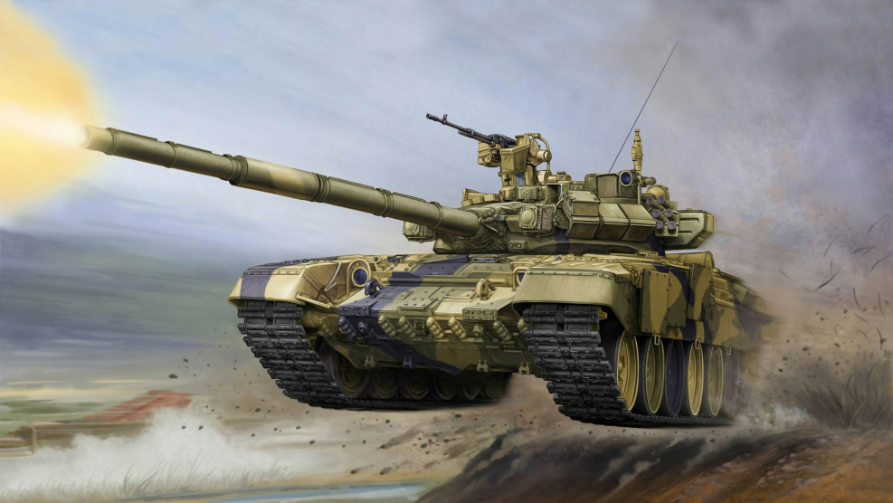 Сборная модель Trumpeter Russian t-90 MBT – Cast Turret (05560) 1:35