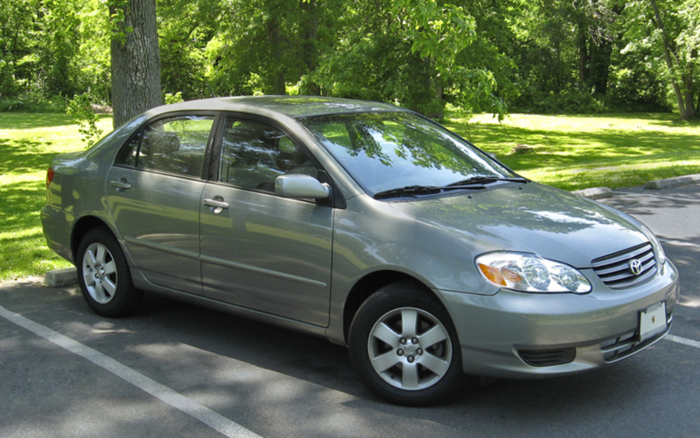 Toyota Corolla 120 кузов
