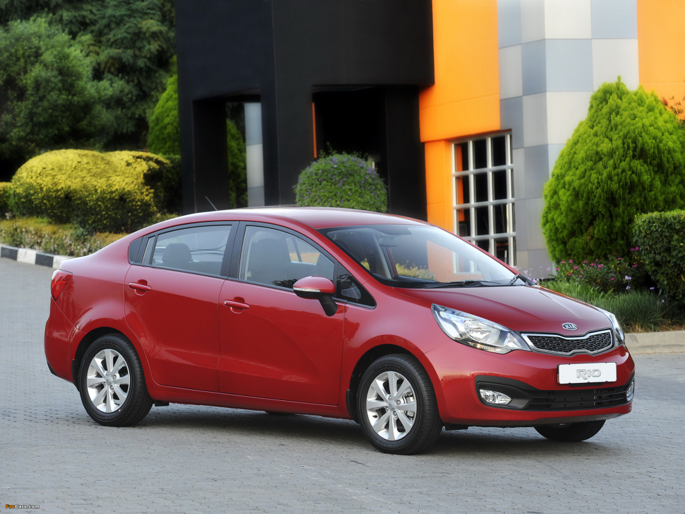 Kia Рио седан 2012