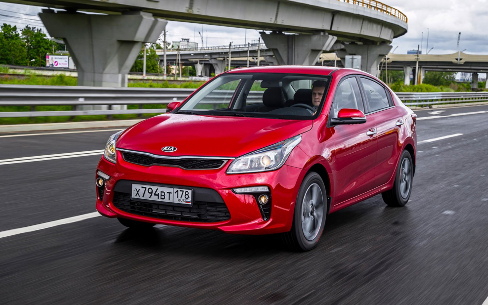 Машина Kia Rio 2017