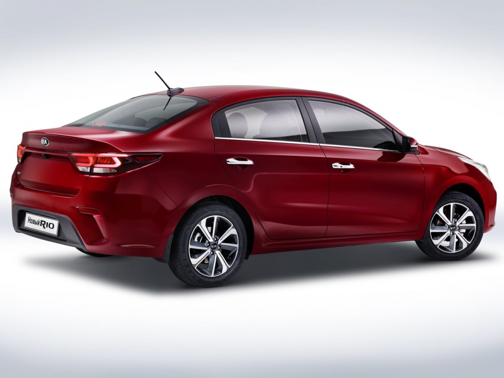 Kia Rio IV 2017 седан