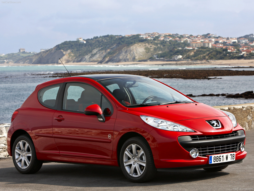 Model Peugeot 207