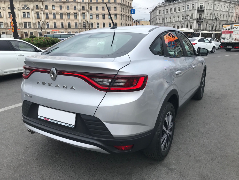Рено аркана серый металлик