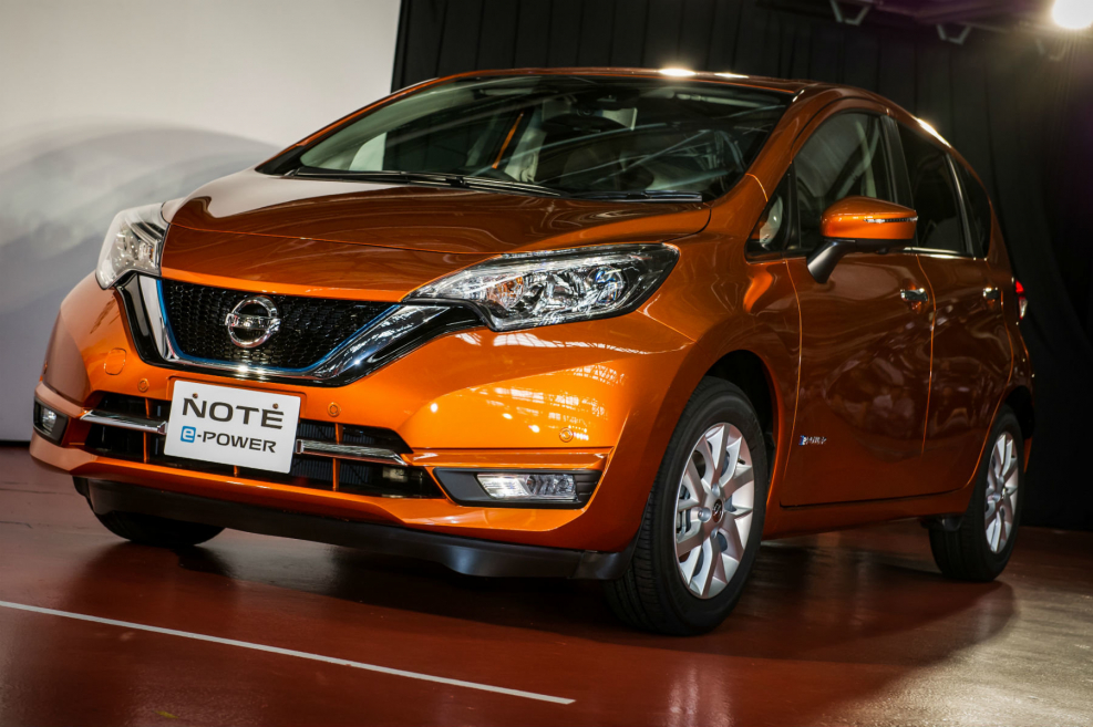 Nissan Note 2017 гибрид