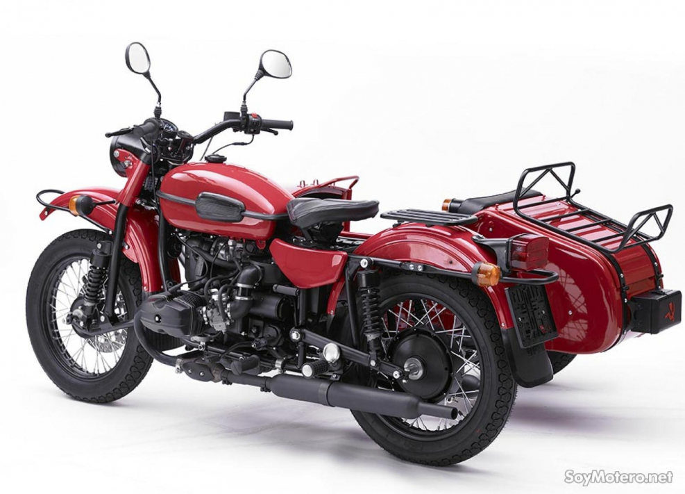 Урал 750 Patrol красный