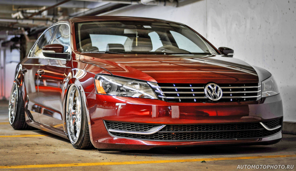 Volkswagen Passat b7 stance