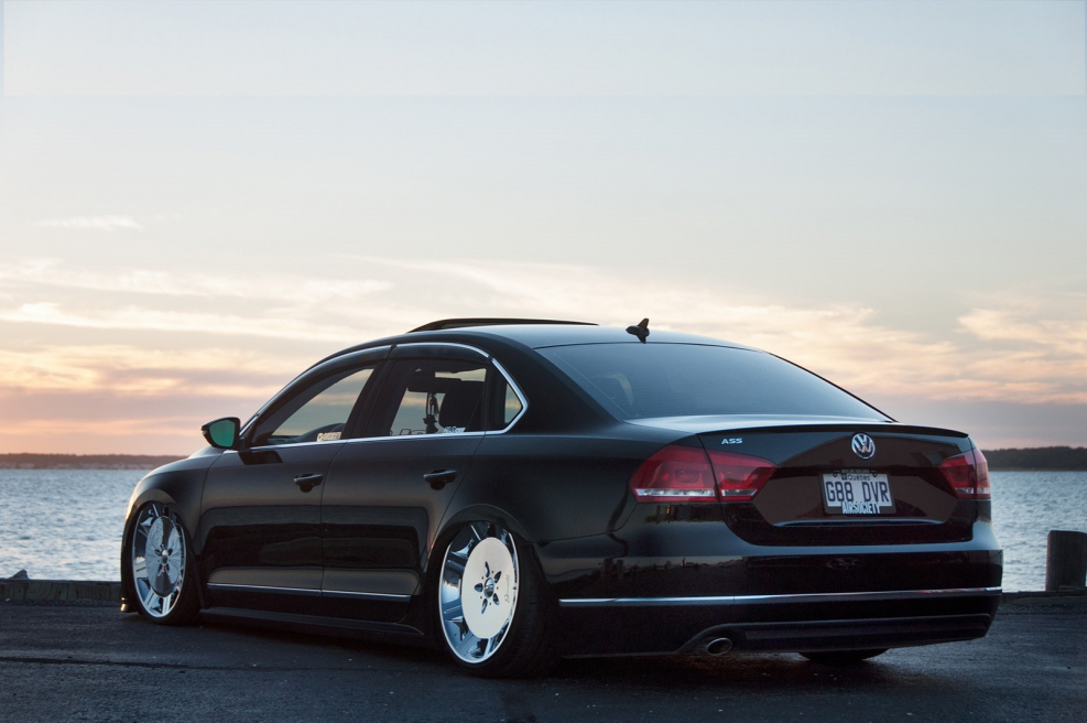 Volkswagen Passat b7 stance