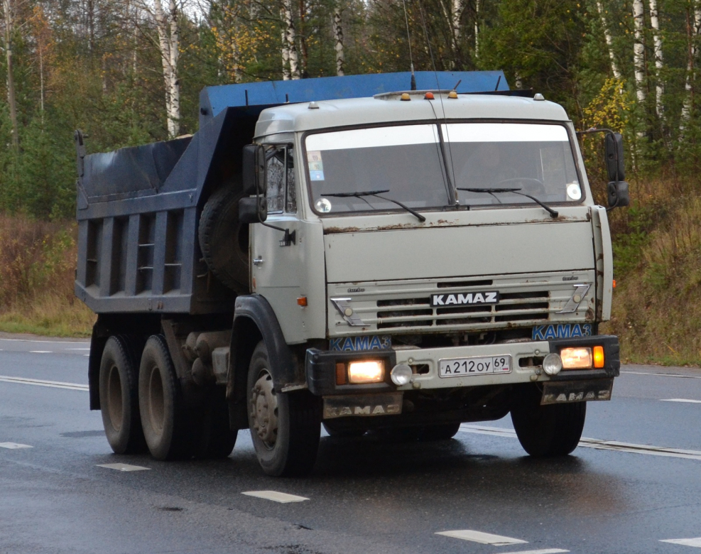 Тонированный КАМАЗ 55111