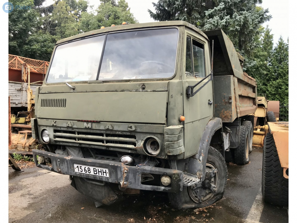 КАМАЗ 55111 манипулятор
