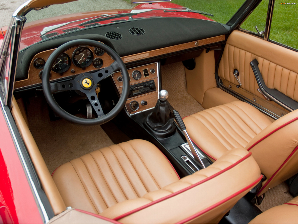Fiat 124 и ВАЗ 2101 салон