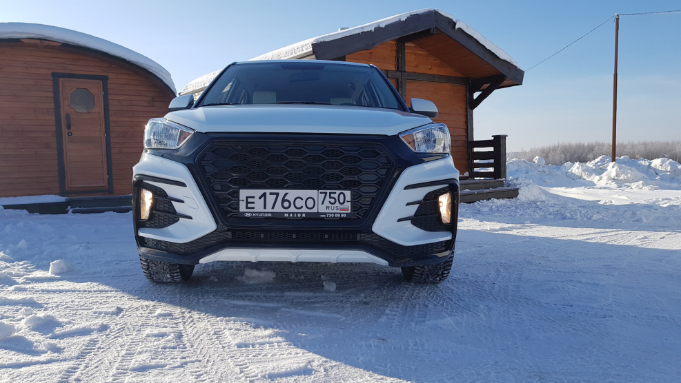 Hyundai Creta атом обвес