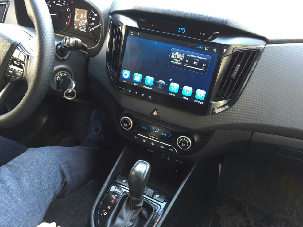 Hyundai Creta черный салон