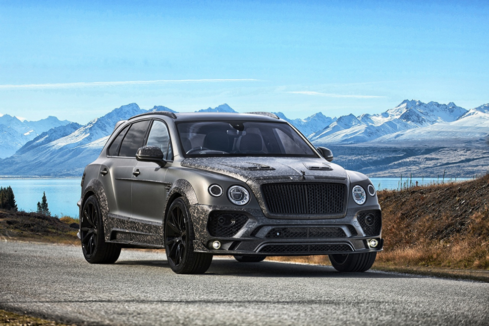 Bentley Bentayga Mansory Black