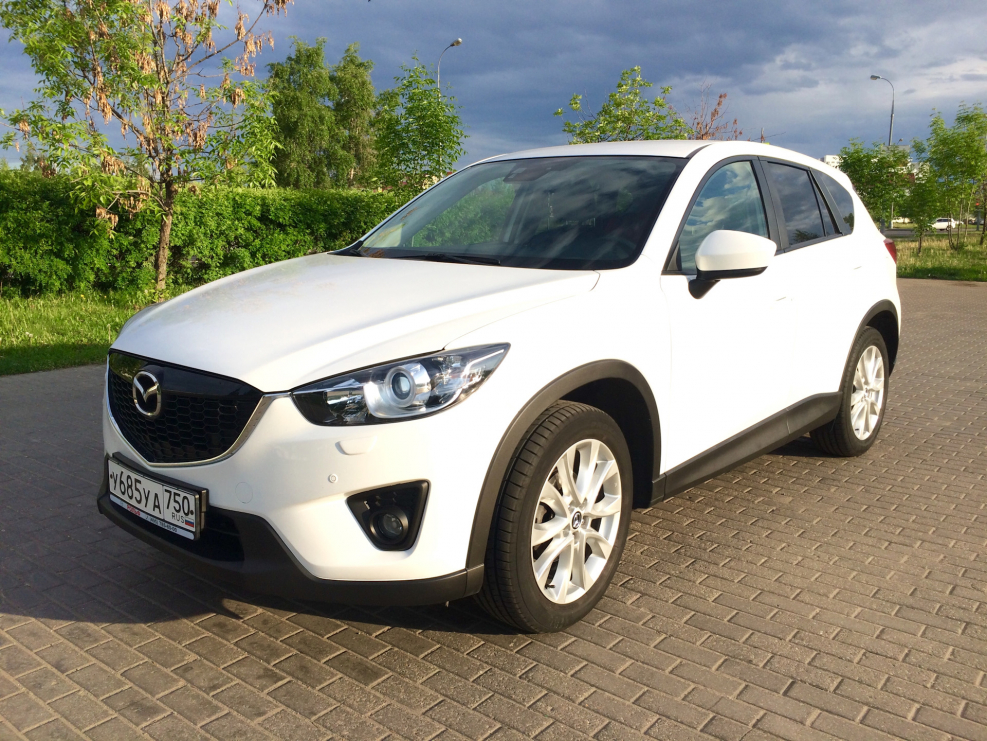 Mazda CX-5 2013 белая