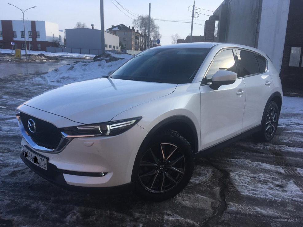 Мазда cx5 белая