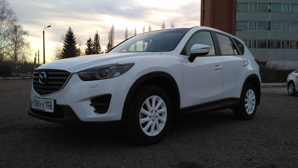 Мазда cx5 белая