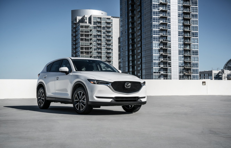 Mazda CX 5 2017 белая
