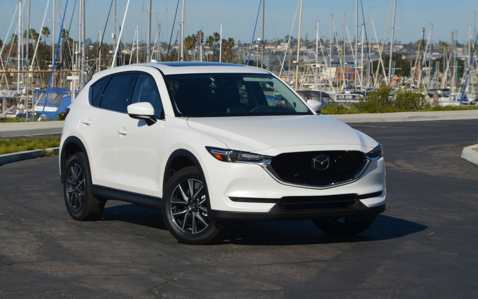 Mazda CX 5 2017 белая