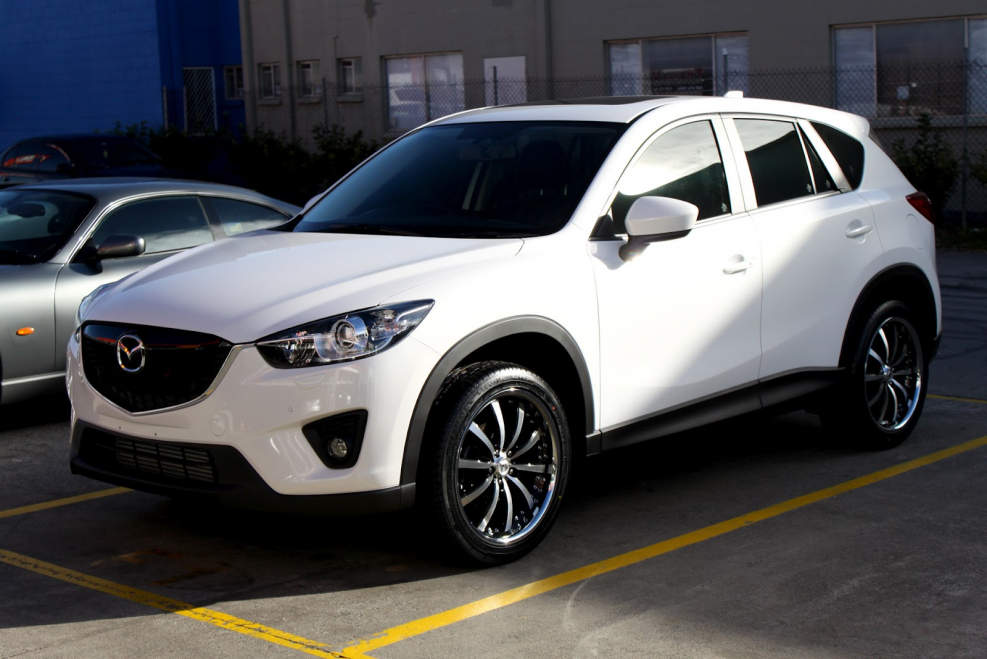Mazda CX-5 2014 белая
