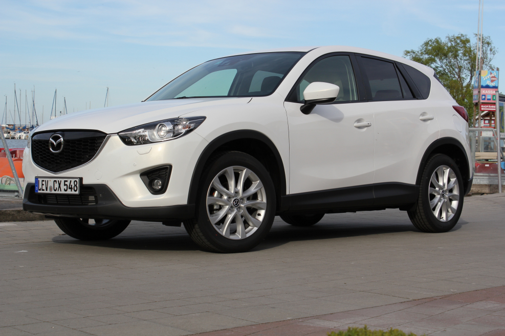Mazda CX-5 2013 белая