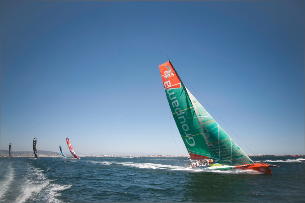 Гоночные яхты Volvo Ocean Race