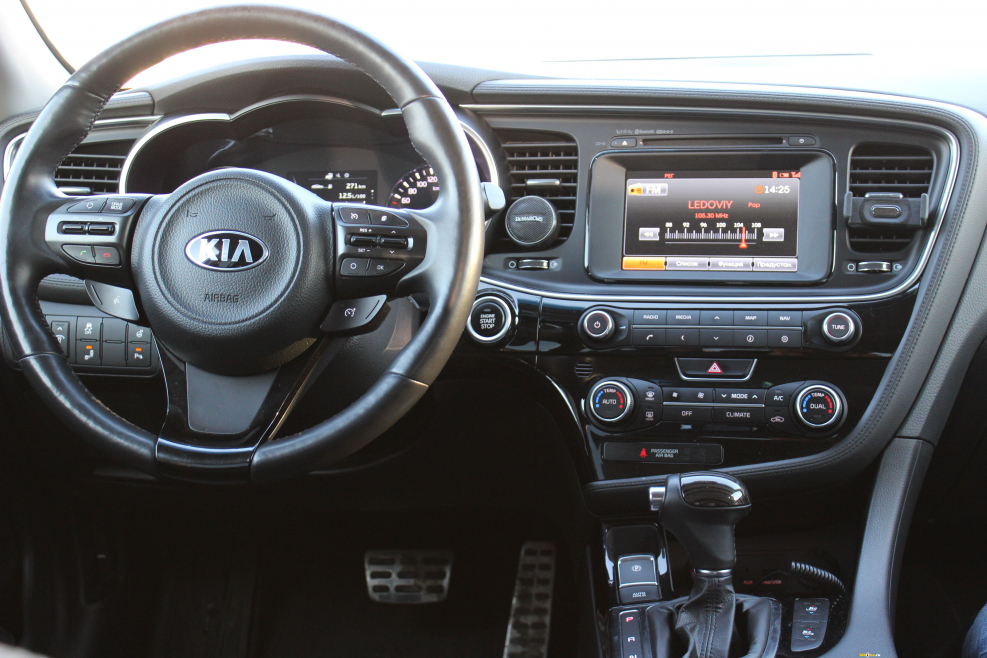 Kia Optima 3 Рестайлинг салон