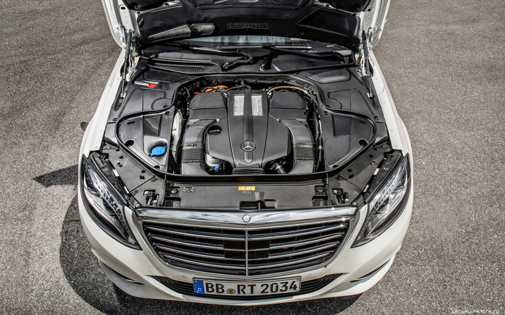Двигатель Мерседес s500 w222