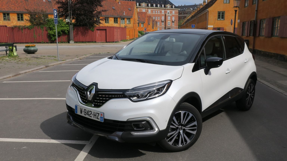 Renault Captur белый