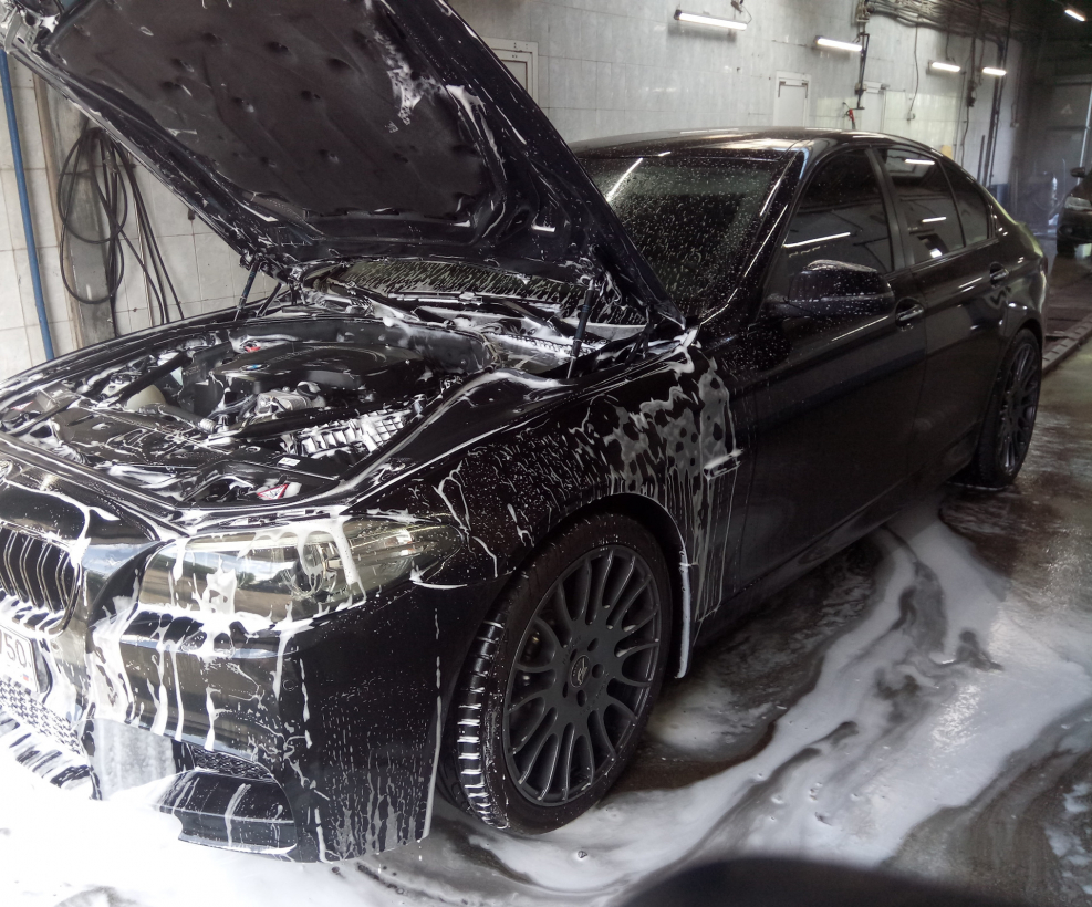 BMW 5 f10 мойка арок