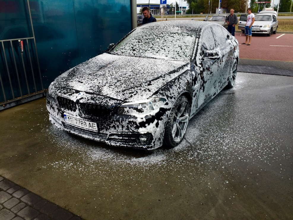 Автомойка BMW f10